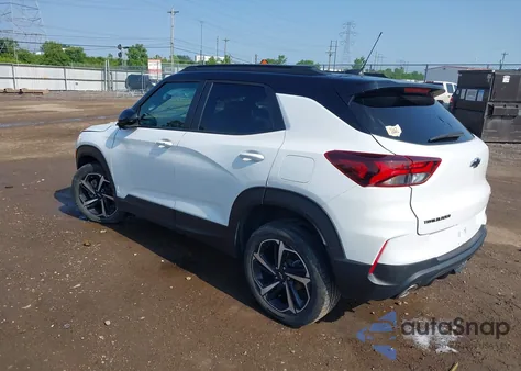 2022 Chevrolet Trailblazer Fwd Rs из США, поврежденный, VIN KL79MTSL5NB019463